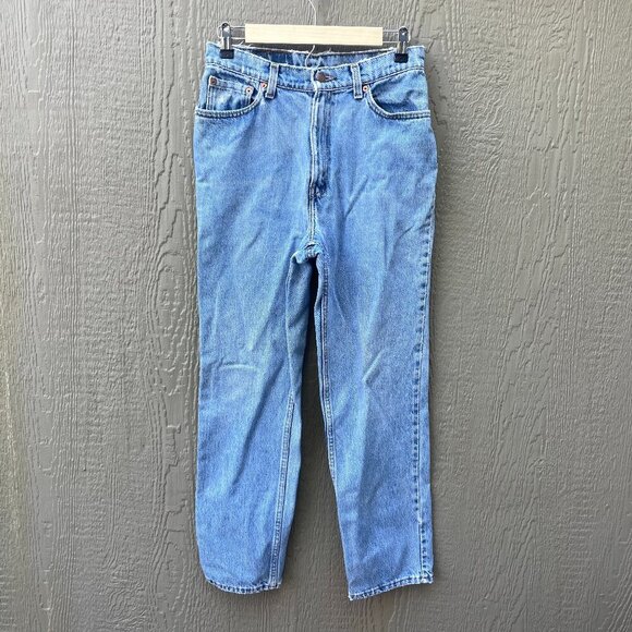 Vtg Levis 13525-0291 Jeans Women's 11 S USA Grunge 80s 90s Retro Biker Punk Mom - Picture 1 of 8